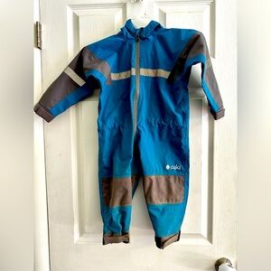 2T OAKI Kids Rain/ Trail Suit - Blue